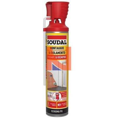 GENIUS GUN – SCHIUMA PU MONTAGGIO E ISOLAMENTO 600 ML