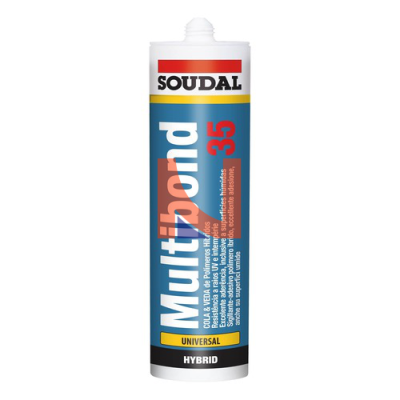Sigillante adesivo per giunti in edilizia-costruzioni, verniciabile Multibond 35 trasparente 290ml