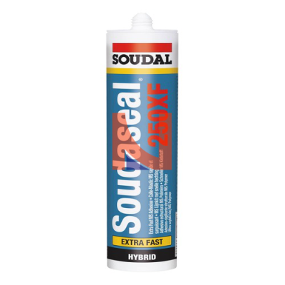 Adesivo per interno ed esterno Soudaseal 250XF nero 290ml