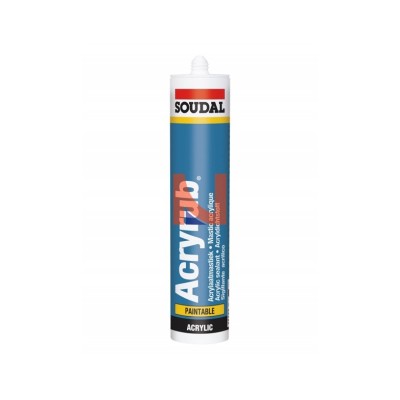 Sigillante acrilico monocomponente di alta qualità Acryrub bianco brillante 310ml