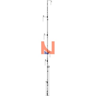 CREMONESE GU PER ANTA-RIBALTA, ENTRATA 15, HBB 2101-2350, HM 980, ARGENTO