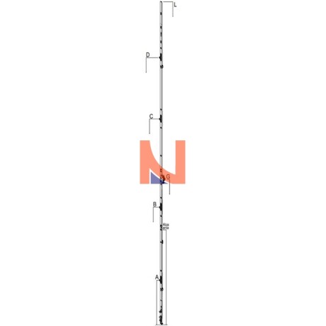 CREMONESE GU PER ANTA-RIBALTA, ENTRATA 15, HBB 2101-2350, HM 980, ARGENTO
