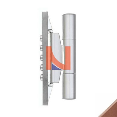 CERNIERA REGOLABILE DYNAMIC 3D Ø20 PER CAVA 16 MM, BRONZATO CHIARO