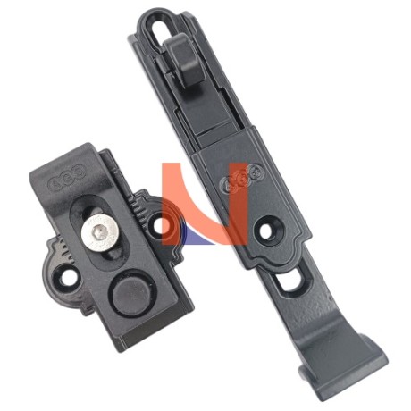 FERMAIMPOSTE AUTOMATICO A MURO NERO – AGB H009260093