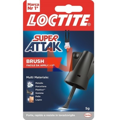 LOCTITE SUPER ATTAK BRUSH 5 GRAMMI