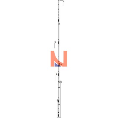 CREMONESE GU PER ANTA-RIBALTA, ENTRATA 15, HBB 1851-2100, HM 1050, ARGENTO