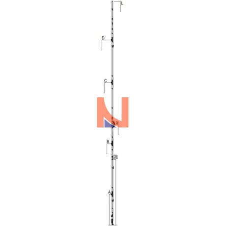 CREMONESE GU PER ANTA-RIBALTA, ENTRATA 15, HBB 2101-2350, HM 1050, ARGENTO