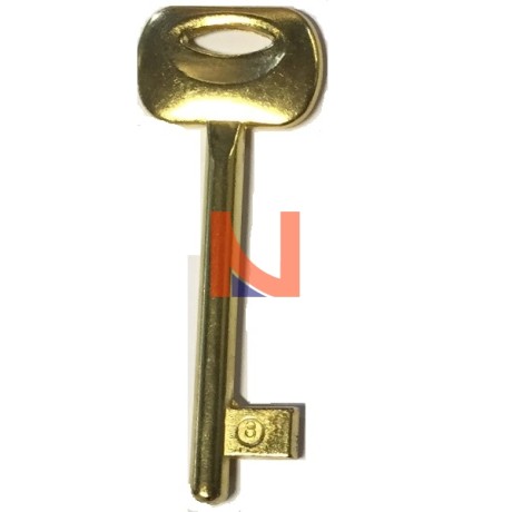 CHIAVE PATENT CIFRATURA 8 OTTONE