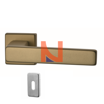 MANIGLIA Q-TRE PATENT BRONZO