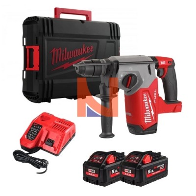 KIT TASSELLATORE SDS-PLUS 26 MM CON MANDRINO FIXTEC M18 FUEL