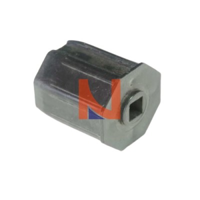 CALOTTA PVC DIAMETRO 60 MM CON FORO QUADRO 13X13 MM