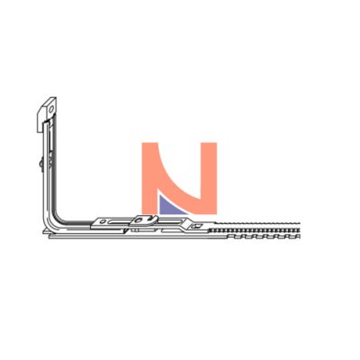 Movimento angolare per arco e trapezio senza cuneo di sollevamento gr. 1 in finitura argento