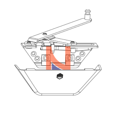 Confezione forbici RS-CN/AA mano dx e sx