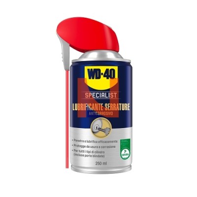 WD-40 LUBRIFICANTE SERRATURE ANTICORROSIVO 250 ML