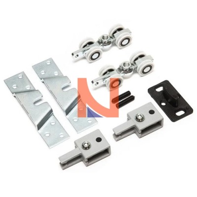 KIT PER PORTA SCORREVOLE PORTATA 80-120 KG SISCO SISTEM