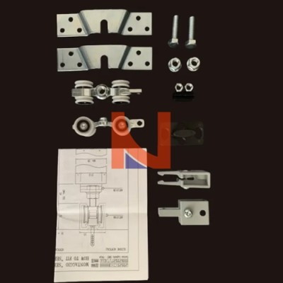 KIT PER PORTA SCORREVOLE PORTATA 80-120 KG SISCO SISTEM