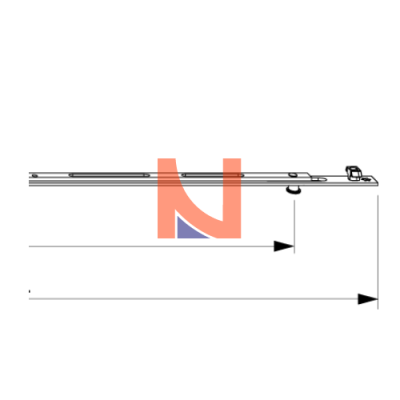 Chiusura angolare con 1 fungo