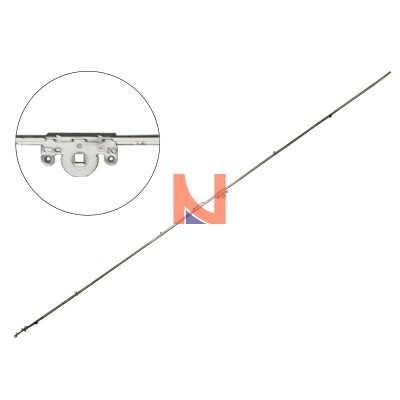 CREMONESE FIX CON BILANCIERE CON 3 FUNGHI, ENTRATA 15, HBB 1951-2200, HM 1050, ARGENTO