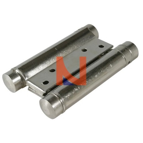 CERNIERA DOPPIA AZIONE CON MOLLA 29/75 NICHELATA