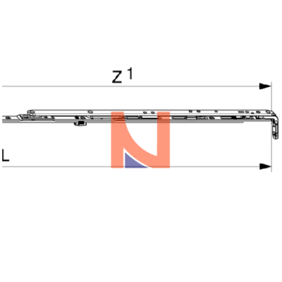 Forbice per finestre trapezio