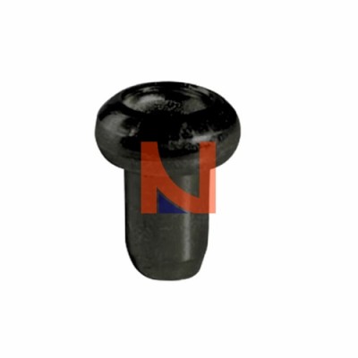 PILETTA A FUNGO 20X20 MM PER POLLICE A GRIGLIA FINITURA NERO