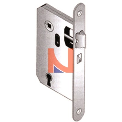 SERRATURA PATENT 280 ENTRATA 50 OTTONE SATINATO 48280150I3
