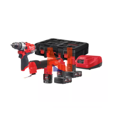 KIT TRAPANO AVVITATORE M12FDD + UTENSILE M12 4933478825
