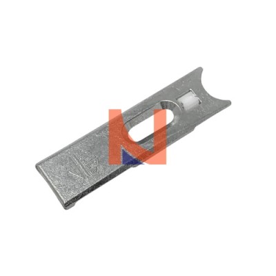 PIASTRINA DI COLLEGAMENTO 59X16 MM ARGENTO
