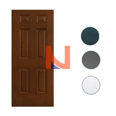 PANNELLO URANO 92X210 PER PORTE BLINDATE NOCE