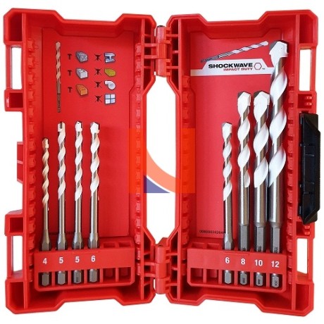 SET PUNTE TRAPANO MULTIMATERIALE 8 PZ  4932471112