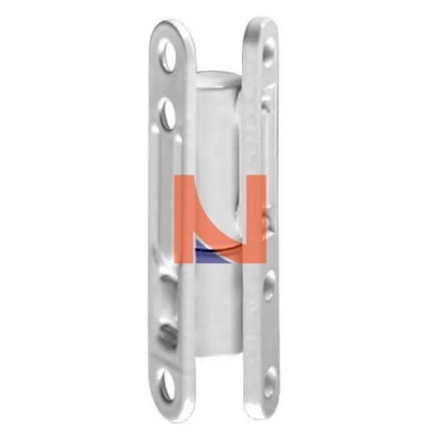 CERNIERA AGB DIAMETRO 15 MM, ALTEZZA 58 MM, MASCHIO+FEMMINA, BIANCO