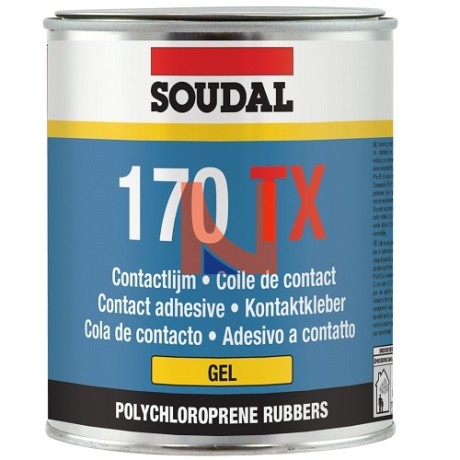 170 TX GEL – ADESIVO A CONTATTO 750 ML