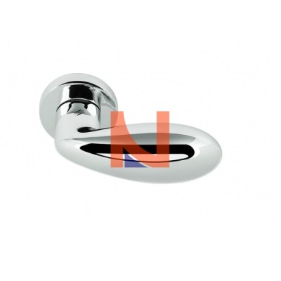 MANIGLIA DROP STRETTA CON MOLLA CROMO OPACO LC45RY
