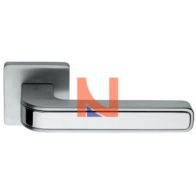 MANIGLIA TECNO CROMO SATINATO / CROMO OPACO MO11R