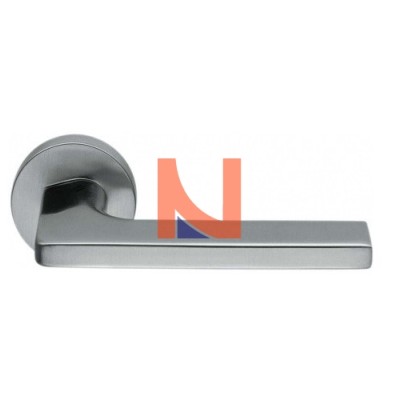 MANIGLIA GIRA STRETTA CON MOLLA CROMO SATINATO JM11RSM