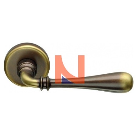 MANIGLIA IDA STRETTA CON MOLLA BRONZO ID31RSM