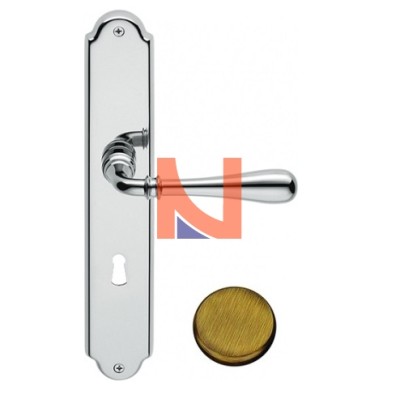 MANIGLIA IDA OTTONE ANTICO ID31P90