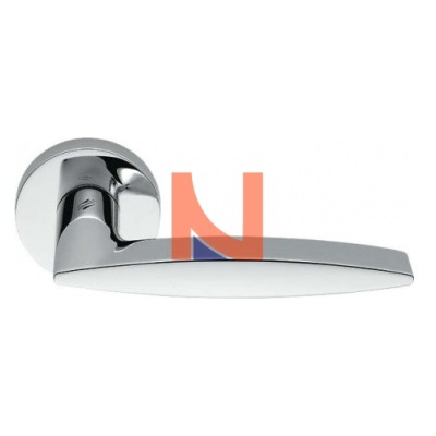 MANIGLIA GAIA STRETTA CON MOLLA CROMO OPACO GR11RSM