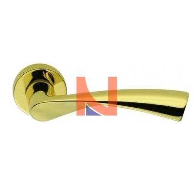 MANIGLIA FLESSA STRETTA CON MOLLA ZIRCONIUM GOLD SS CB51RSMY