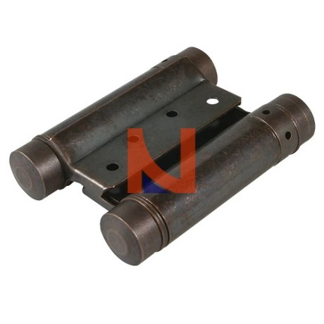 CERNIERA DOPPIA AZIONE CON MOLLA 33/125 BRONZATA