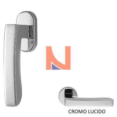 MANIGLIA DK VIOLA SENZA MOVIMENTO CROMO LUCIDO AR22DK/SM