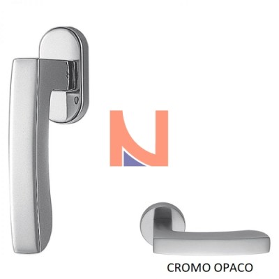 MANIGLIA DK VIOLA SENZA MOVIMENTO CROMO OPACO AR22DK/SM