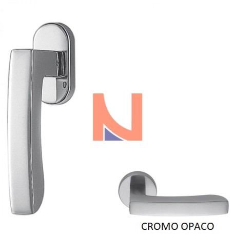 MANIGLIA DK VIOLA SENZA MOVIMENTO CROMO OPACO AR22DK/SM