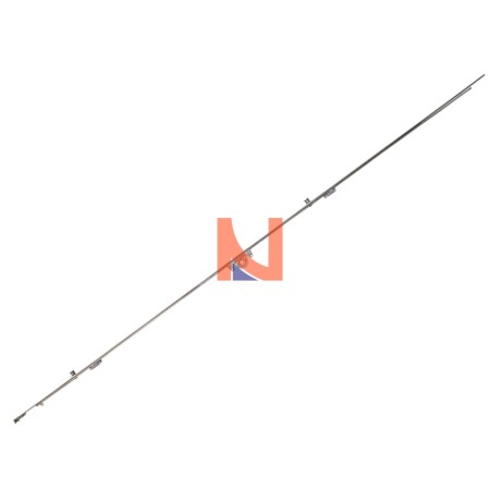 CREMONESE AR ROTO PER SERRAMENTI A DUE ANTE, E15, HBB 1101-1200, HM 513, ARGENTO