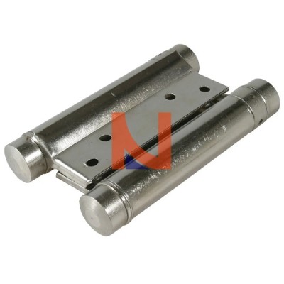 CERNIERA DOPPIA AZIONE CON MOLLA 30/100 NICHELATA