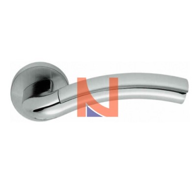 MANIGLIA MILLA YALE CROMO SATINATO E CROMO OPACO LC31RY