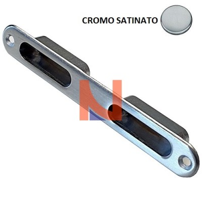 CONTROPIASTRA G220 PER SERRATURE ZAMA CROMO SATINATO
