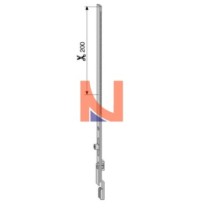 PROLUNGA TOP PER CREMONESE 400-600 ARGENTO CON 1 NOTTOLINO