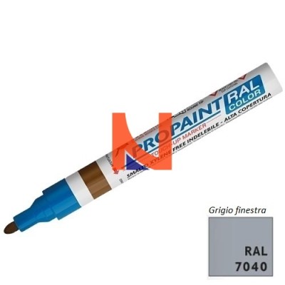 PENNARELLO RAL 7040 PER RITOCCHI GRIGIO FINESTRA