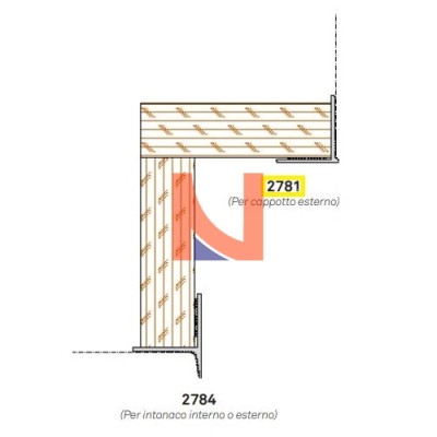 PROFILO PORTA INTONACO AD L PER ESTERNO 2,60 MT – KL3K278126